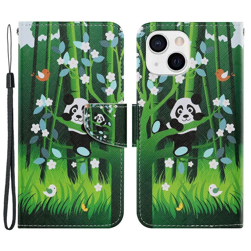 Fodral iPhone 13 Panda Walk