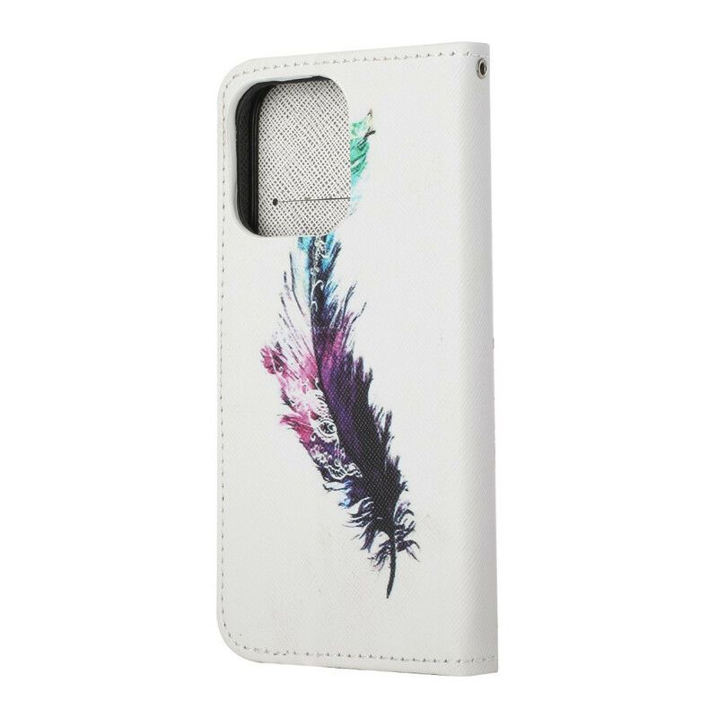 Fodral iPhone 13 Strap Feather