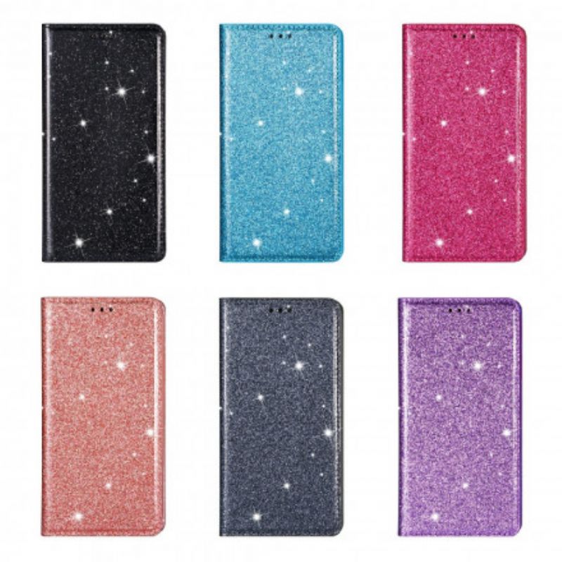 Folio-fodral iPhone 13 Glitter Style