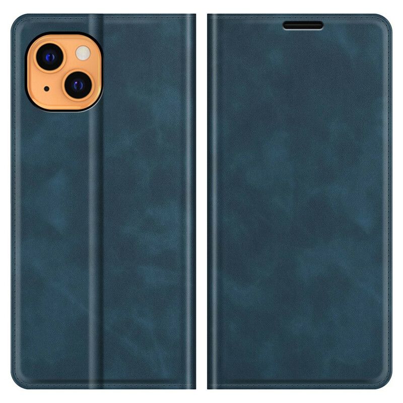 Folio-fodral iPhone 13 Skin-touch