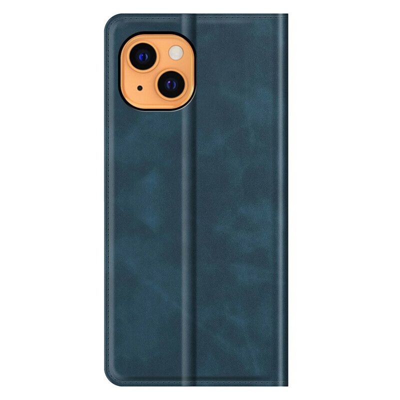 Folio-fodral iPhone 13 Skin-touch