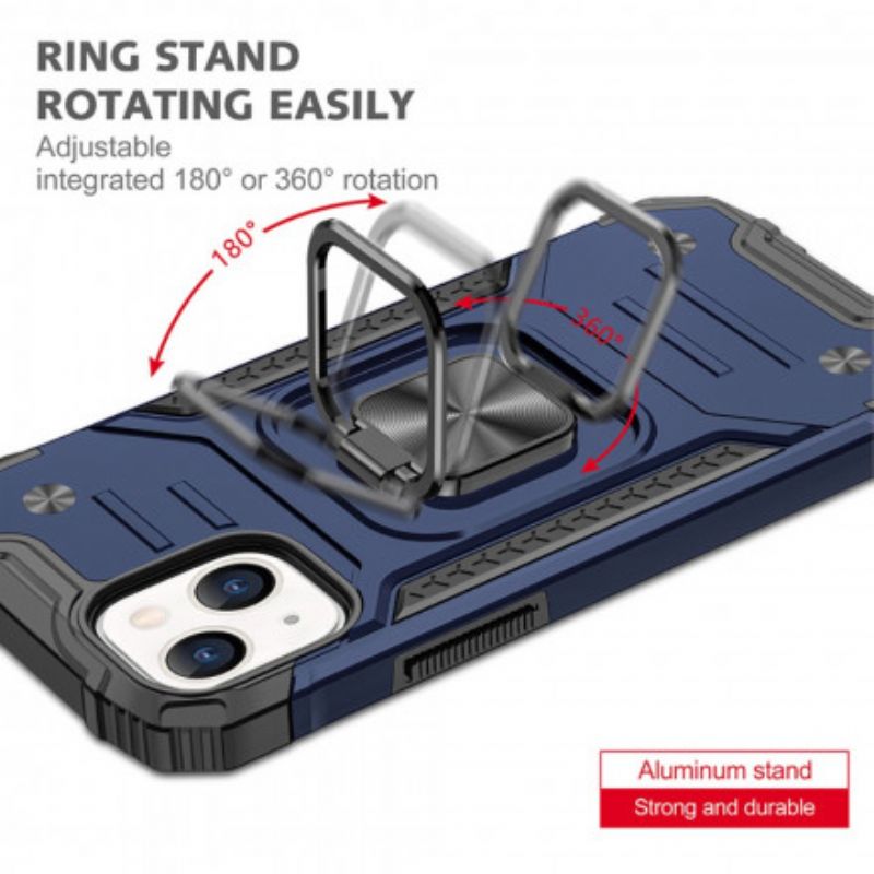 Skal För iPhone 13 Style Armor Ring-stativ