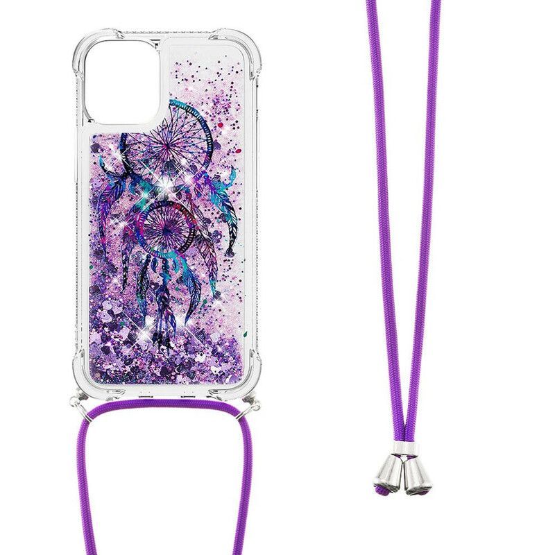 Skal iPhone 13 Glitter Drawstring Dream Catcher