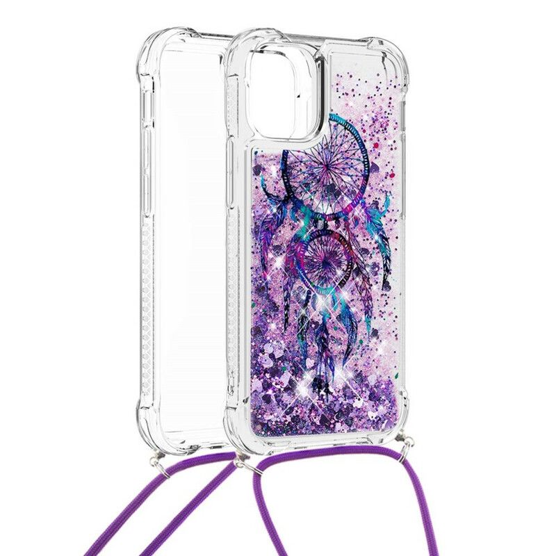 Skal iPhone 13 Glitter Drawstring Dream Catcher