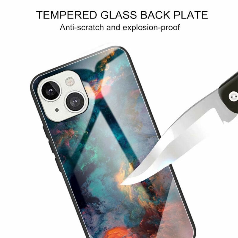 Skal iPhone 13 Telefonfodral Himmelhärdat Glas