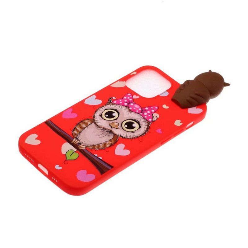 Skal iPhone 13 Telefonfodral Miss Owl 3d