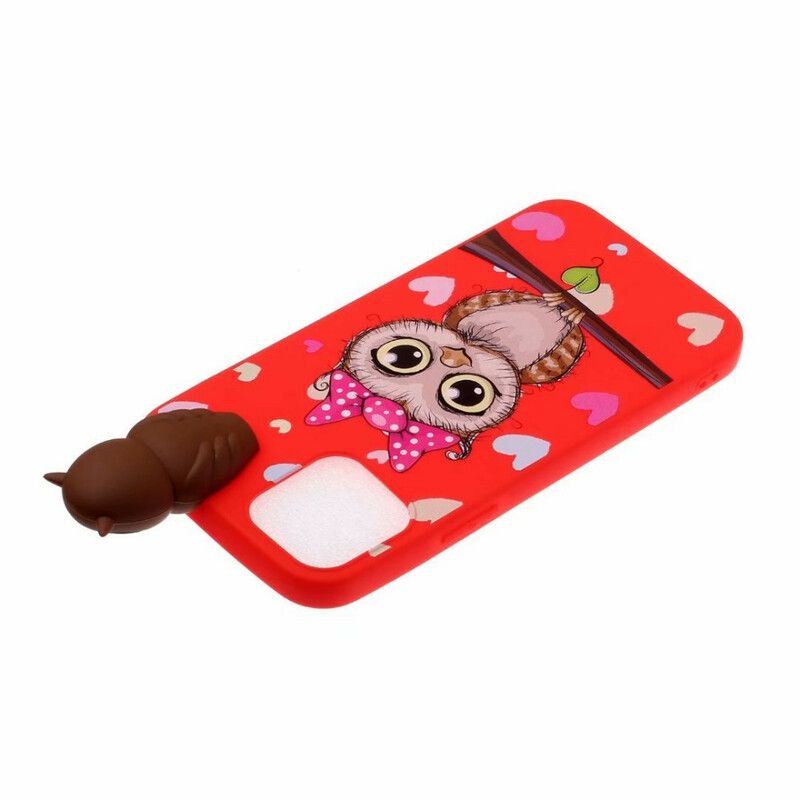 Skal iPhone 13 Telefonfodral Miss Owl 3d