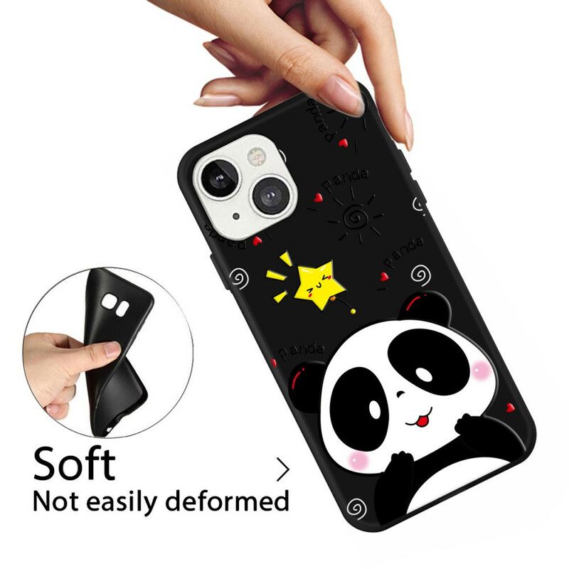 Skal iPhone 13 Telefonfodral Star Panda