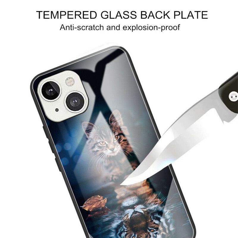 Skal iPhone 13 Tempered Glass My Tiger