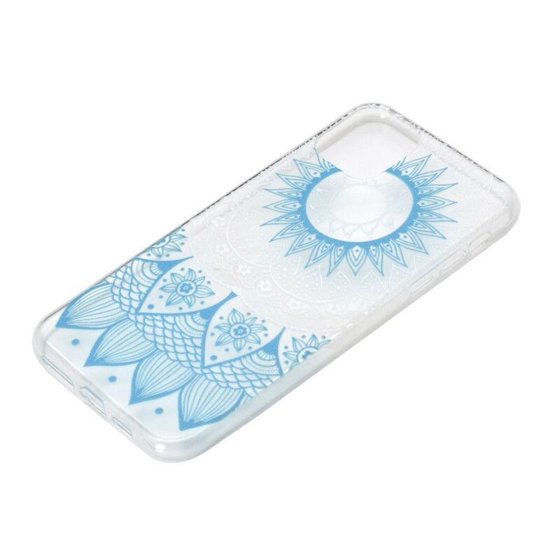 Skal iPhone 13 Transparent Färgad Mandala