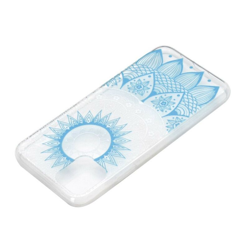 Skal iPhone 13 Transparent Färgad Mandala