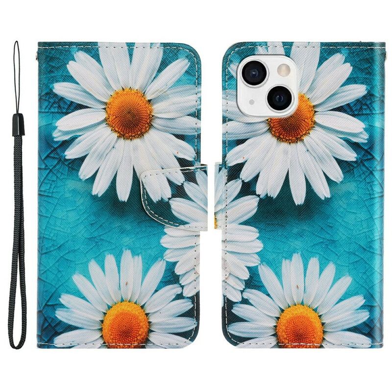 Skyddsfodral iPhone 13 Thong Daisies