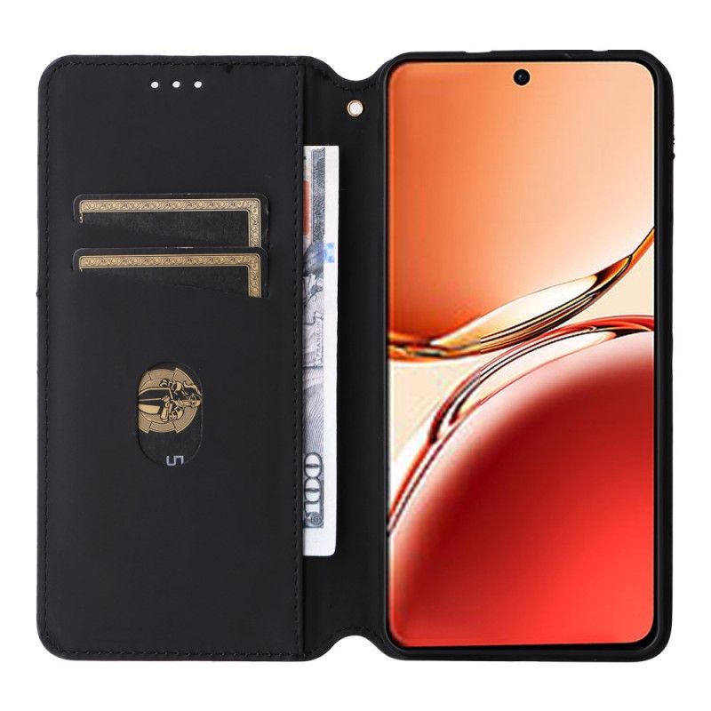 Folio-fodral Oppo Reno 12f 5g Diamantmönster