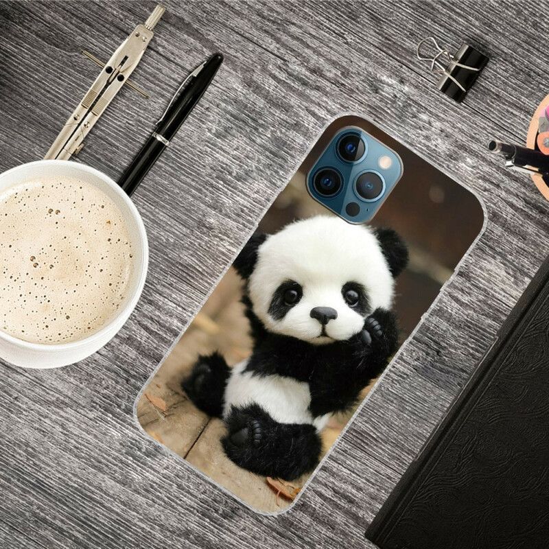 Skal För iPhone 13 Pro Max Flexibel Panda