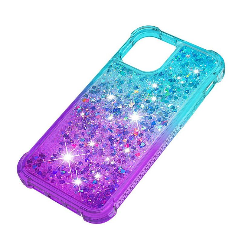 Skal För iPhone 13 Pro Max Glitterfärger