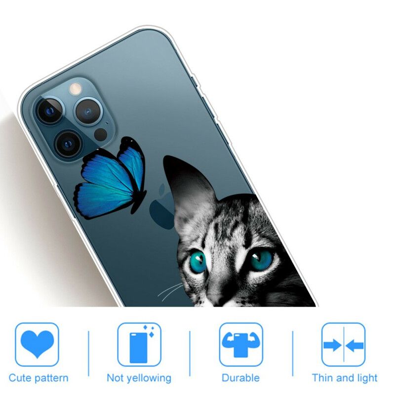 Skal iPhone 13 Pro Max Cat And Butterfly