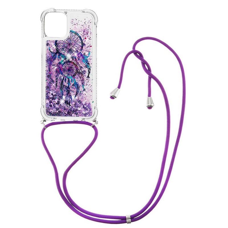 Skal iPhone 13 Pro Max Glitter Drawstring Dream Catcher