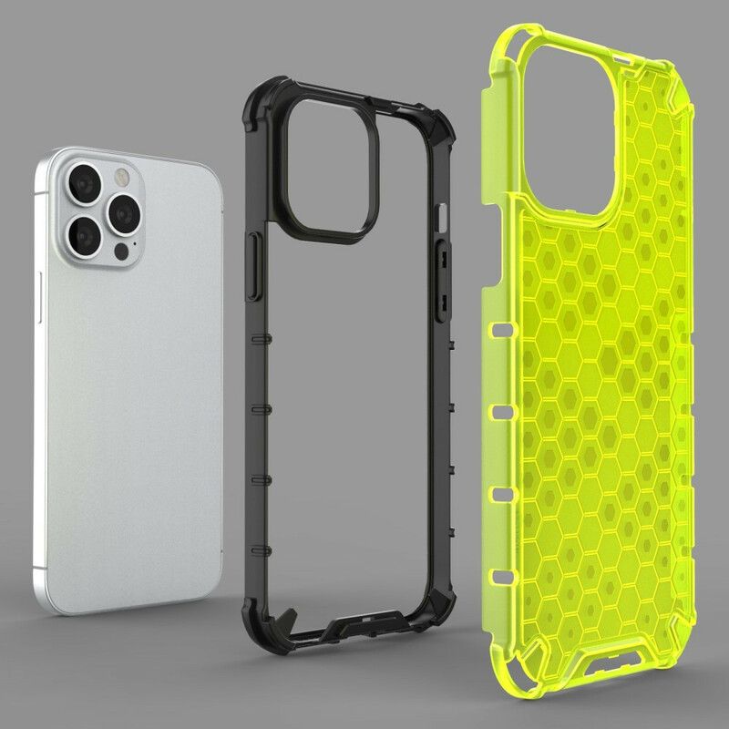 Skal iPhone 13 Pro Max Honeycomb Style