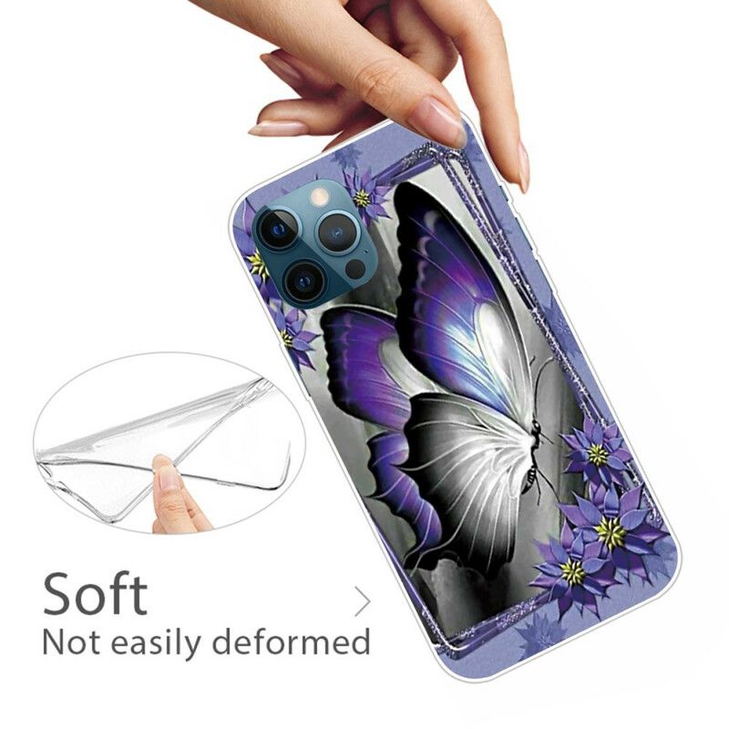 Skal iPhone 13 Pro Max Telefonfodral Royal Butterfly