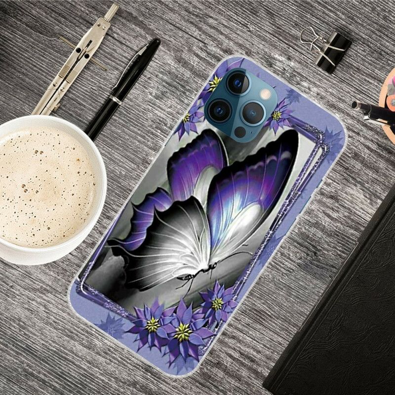 Skal iPhone 13 Pro Max Telefonfodral Royal Butterfly