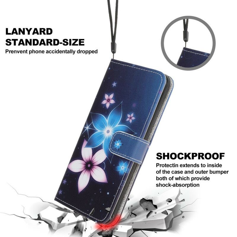 Skyddsfodral iPhone 13 Pro Max Lunar Strappy Flowers