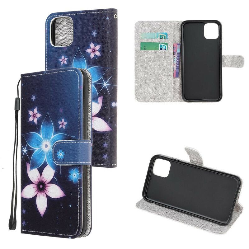 Skyddsfodral iPhone 13 Pro Max Lunar Strappy Flowers