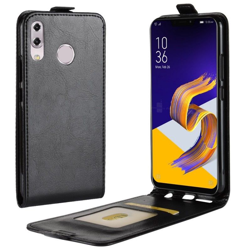 Fodral Asus ZenFone 5 / 5Z Svart Retrovikning