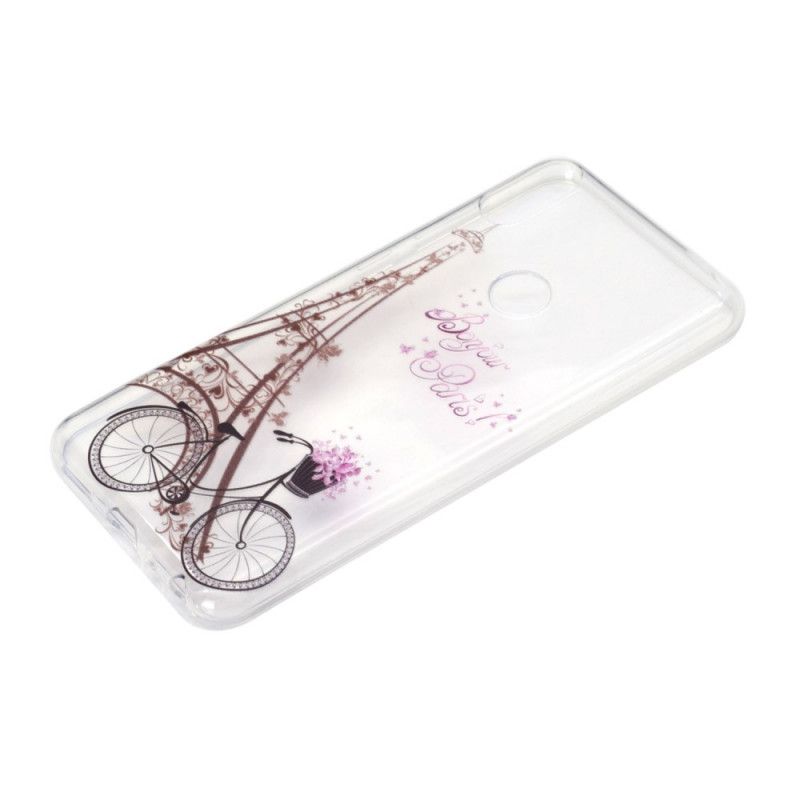 Skal för Asus ZenFone 5 / 5Z Transparent Hej Paris