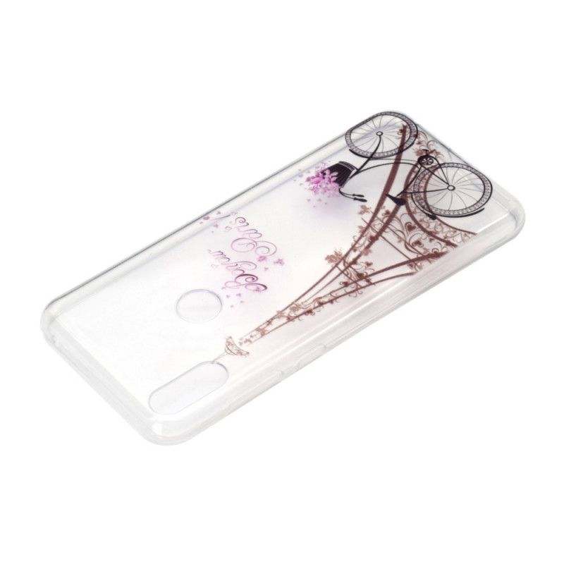 Skal för Asus ZenFone 5 / 5Z Transparent Hej Paris