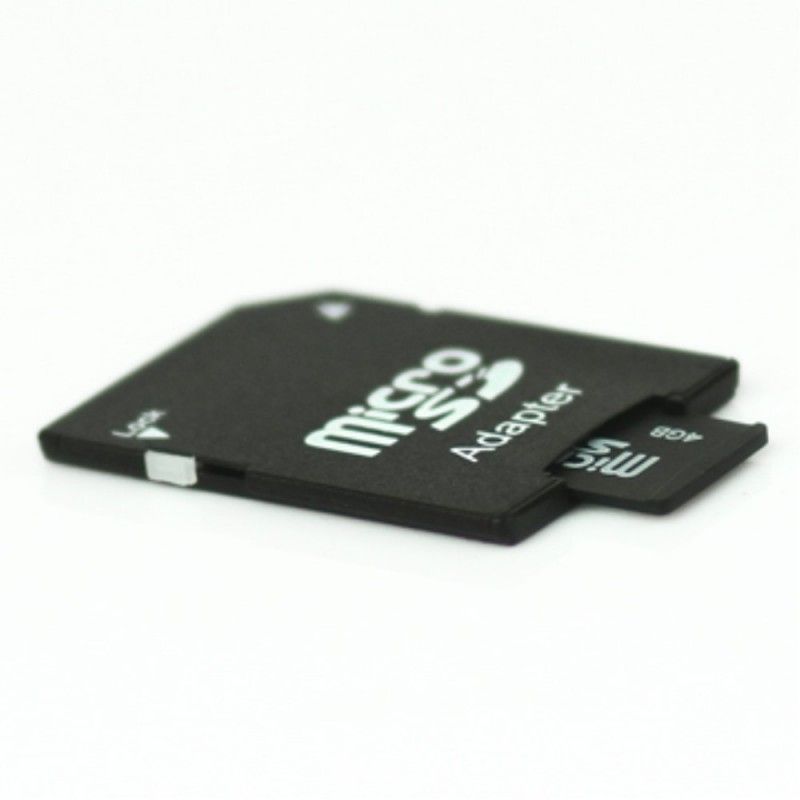 4Go Micro Sd-Kort Med Sd-Adapter
