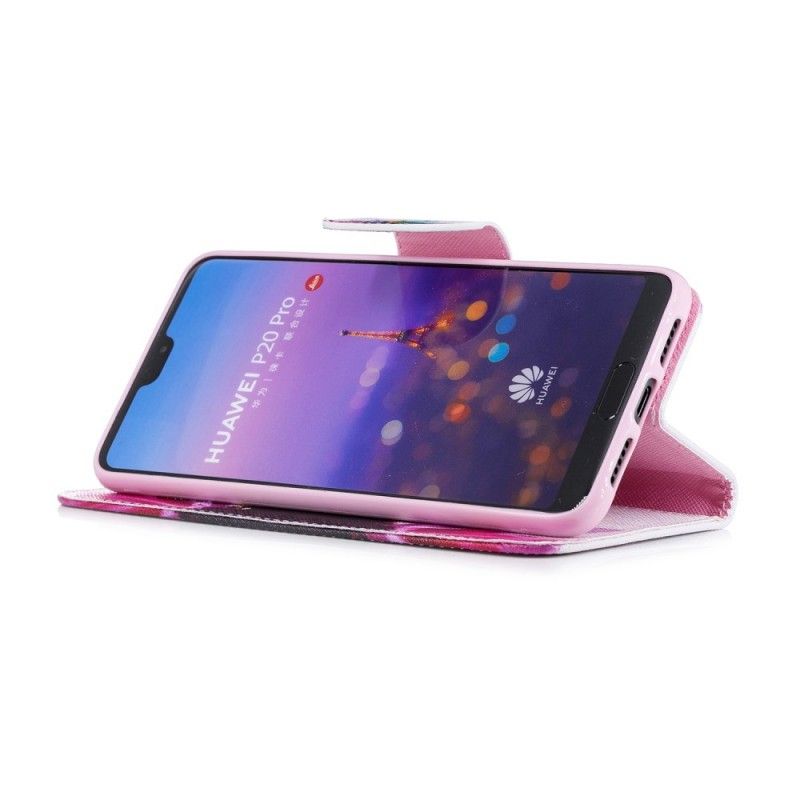 Fodral för Huawei P20 Pro Akvarellblomma