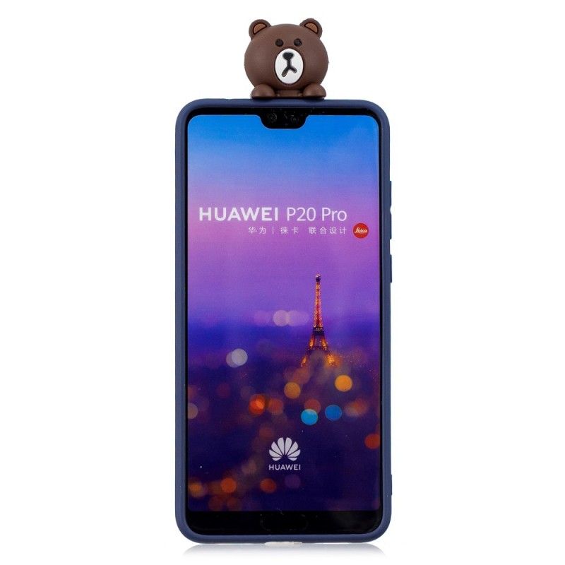 Skal för Huawei P20 Pro 3D Rolig Panda