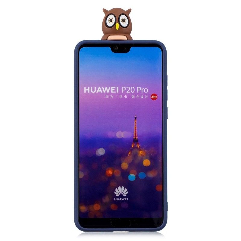 Skal Huawei P20 Pro 3D Dålig Uggla Kul