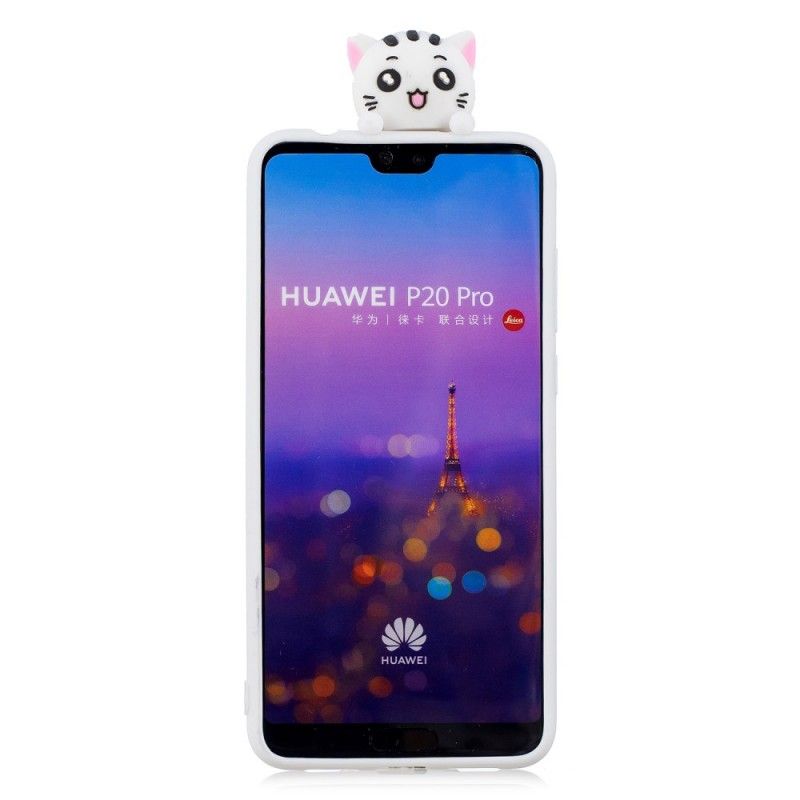 Skal Huawei P20 Pro 3D Kattkul