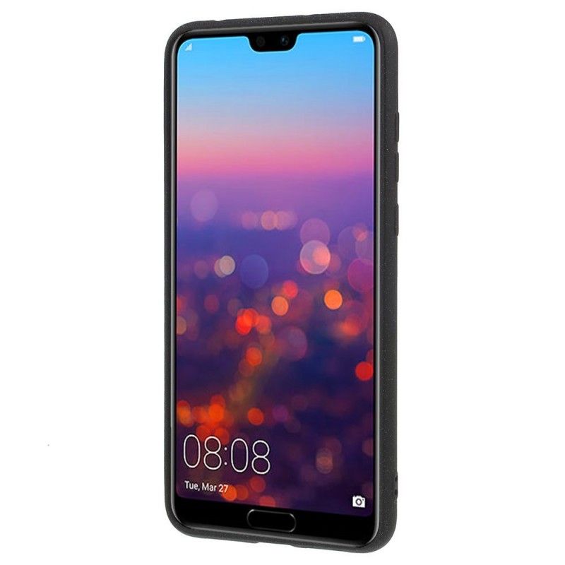 Skal Huawei P20 Pro Svart Matt Silikon