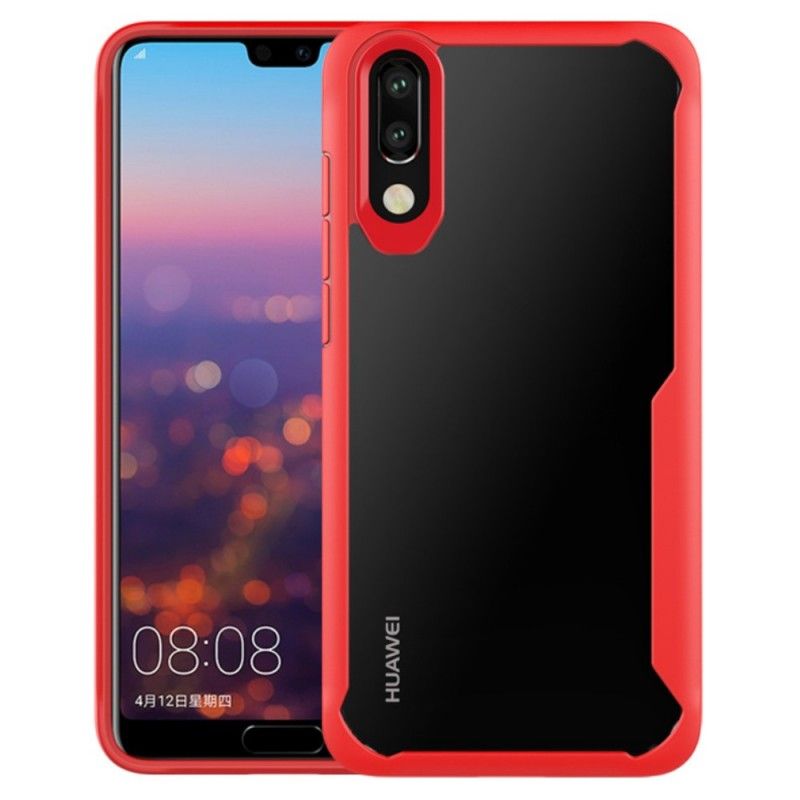 Skal Huawei P20 Pro Svart Mobilskal Premium Hybrid