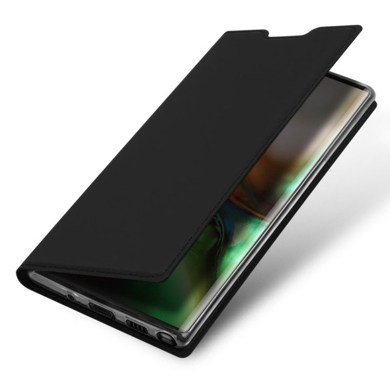 Folio-fodral för Samsung Galaxy Note 10 Svart Pro Dux Ducis Hud