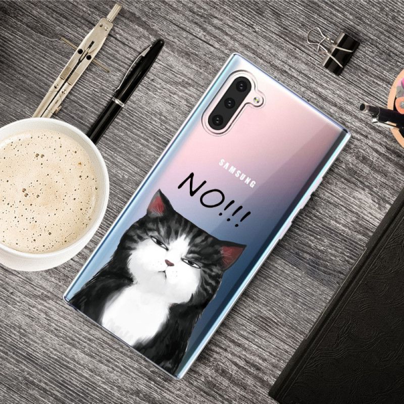 Skal Samsung Galaxy Note 10 Katten Som Säger Nej