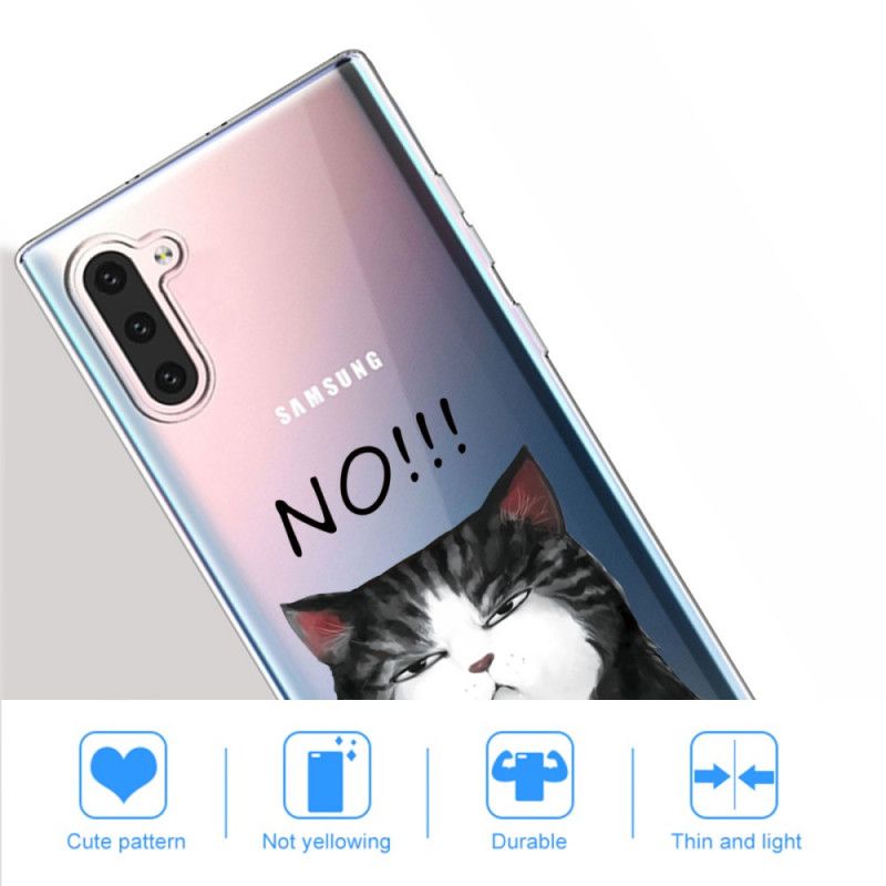 Skal Samsung Galaxy Note 10 Katten Som Säger Nej