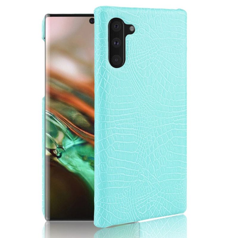 Skal Samsung Galaxy Note 10 Svart Krokodilhudeffekt