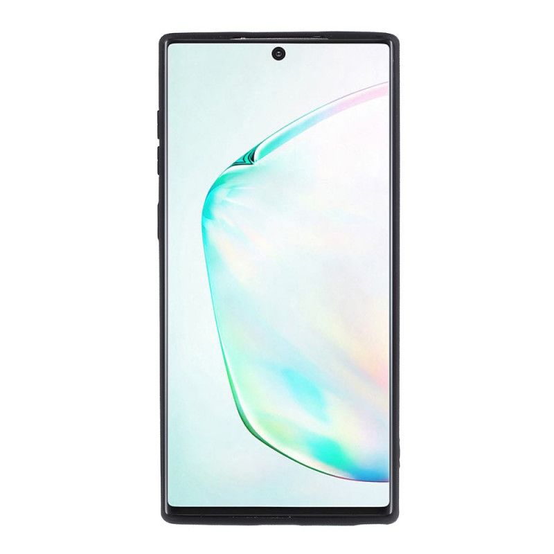 Skal Samsung Galaxy Note 10 Svart Vävmönster