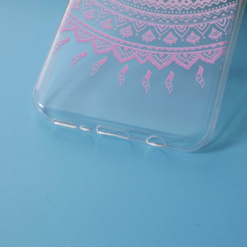 Skal för Samsung Galaxy M31 Rosa Transparent Färgglad Mandala