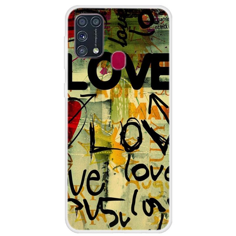 Skal Samsung Galaxy M31 Kärlek Och Kärlek