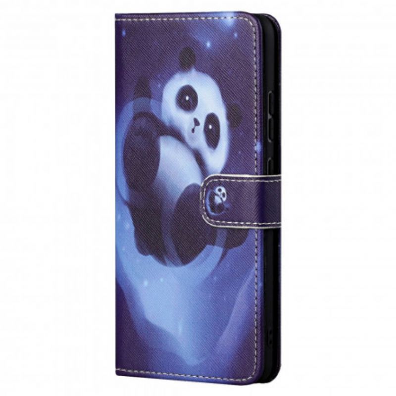 Fodral Motorola Edge 20 Panda Space Strappy