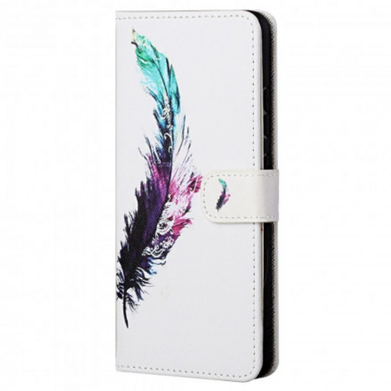 Fodral Motorola Edge 20 Strap Feather