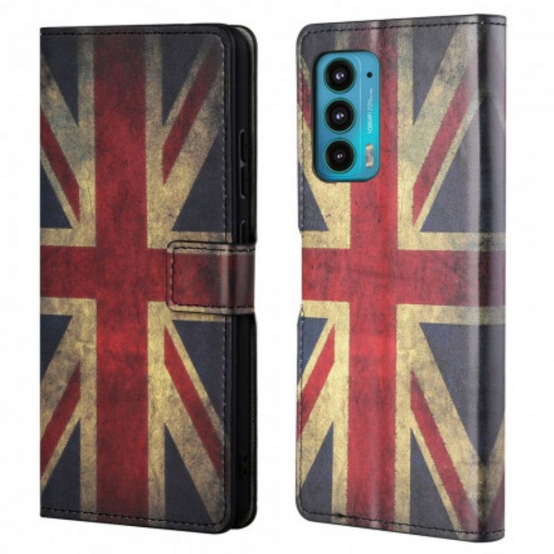 Skyddsfodral Motorola Edge 20 Flagga England