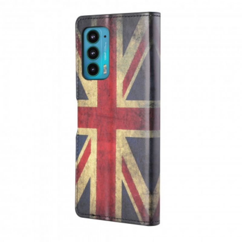 Skyddsfodral Motorola Edge 20 Flagga England