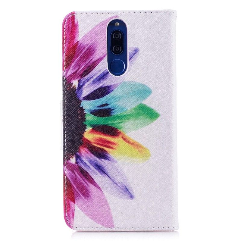 Fodral Huawei Mate 10 Lite Akvarellblomma