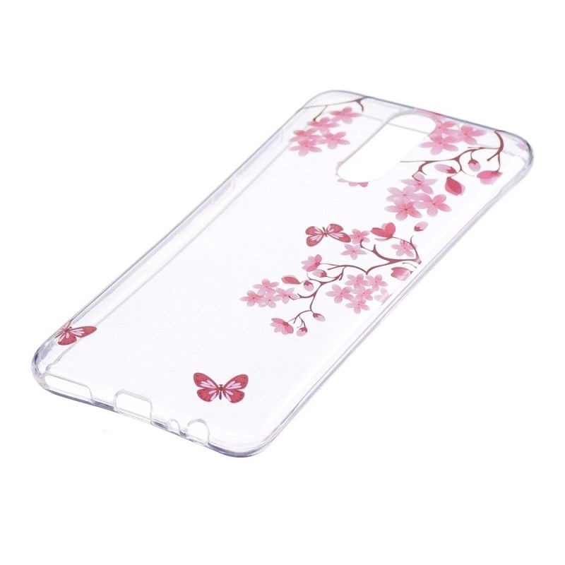 Skal för Huawei Mate 10 Lite Transparent Blommande Träd