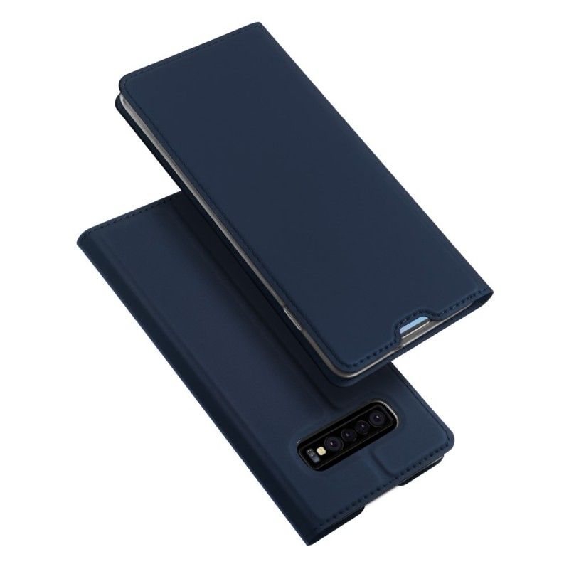 Folio-fodral Samsung Galaxy S10 Svart Förstklassig Serie